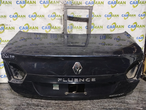 Tapa De Baul Renault Fluence C/detalle (1526yji)