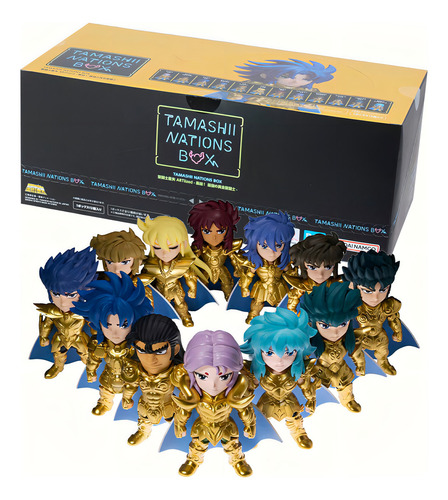 Caja completa The Supreme Gold Saints Assemble Saint Seiya Bandai