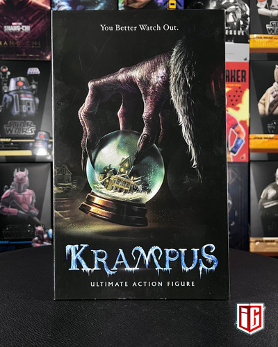 Action Figure Krampus Deluxe Figure 7 Pulgadas