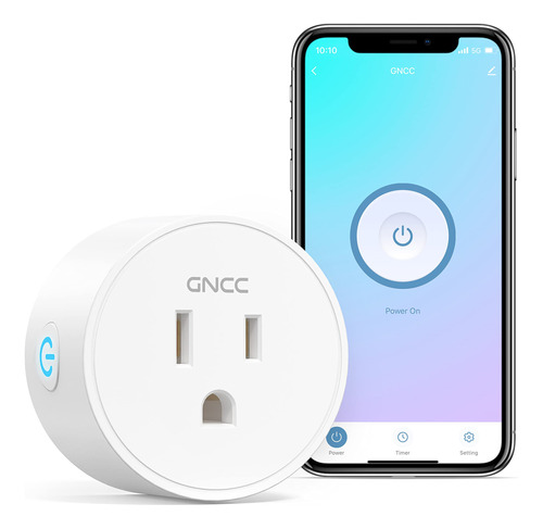 Gncc Smart Plug Alexa Wifi Enchufe Que Compatible Con Alexa