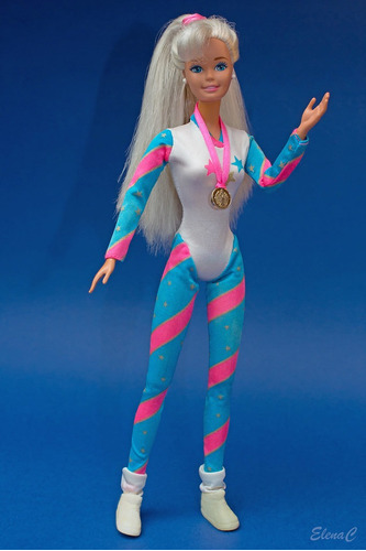 Vendo Barbie Vintage Super Gimnasta Mattel Año 1995