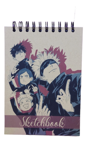 Croquera / Sketchbook Jujutsu Kaisen Anime