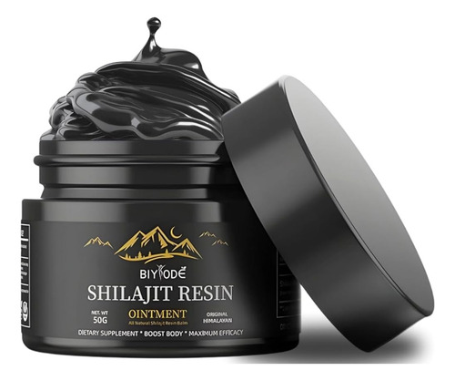 Shilajit Resina Himalaya 30g Adiós Cansancio Organic Usa Biy Sabor Sin Sabor