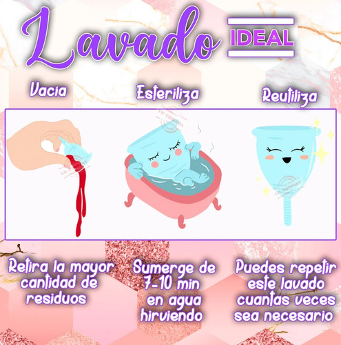 Copa Menstrual Higiene Certificada Bpa Segura + Bolsa 9403