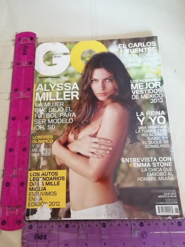 Revista Gq México No 60 Julio 2012