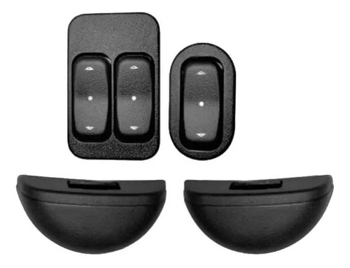 Imagem 2 de 2 de Kit Vidro Elétrico Tragial Gm Chevrolet Opala 2 Portas