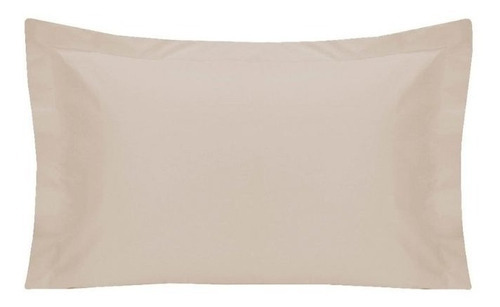 Fronha 100% Algodão Egípcio 600 Fios 0,50 X 0,90 Cm Marfim