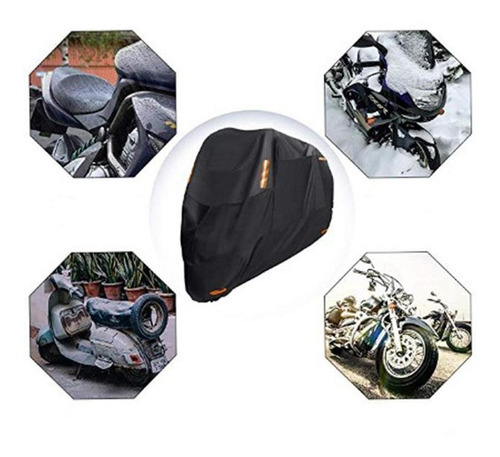 Motocicletas Cubierta Para Vehículos Los 220x95x110cm 