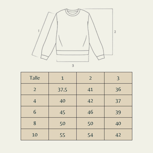 Imagen 4 de 5 de Blusa De Invierno Nena Con Volados