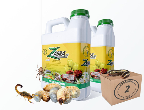 Zabra Insecticida Suelo Gallina Ciega Hormiga Pulga 2 Kg S