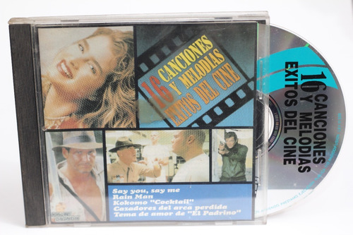 Cd 16 Canciones Y Melodias Exitos Del Cine 1992 Soundtrack