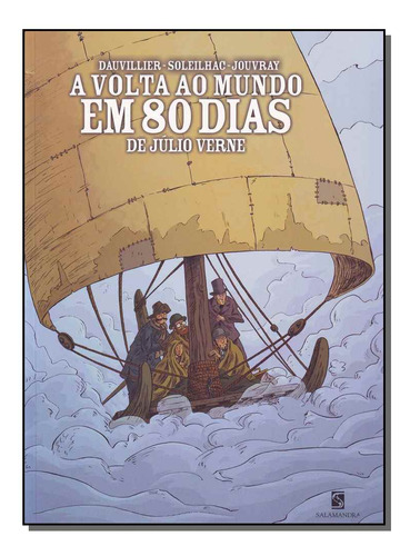 Libro Volta Ao Mundo Em 80 Dias A Moderna Quadrinhos De Vern