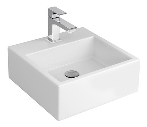 Bacha Baño Apoyo 3 Agujeros Porcelana Brillante 40cm Envio