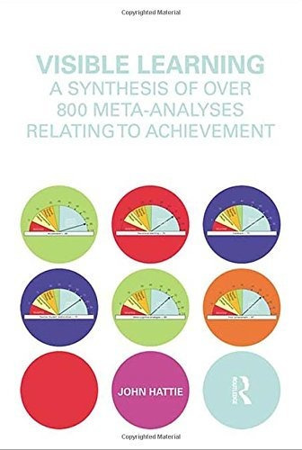 Book : Visible Learning A Synthesis Of Over 800...