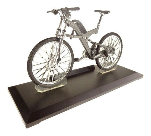 Miniatura Bicicleta Bike Bmw Q6.s Xtr Grafite Welly 1/10