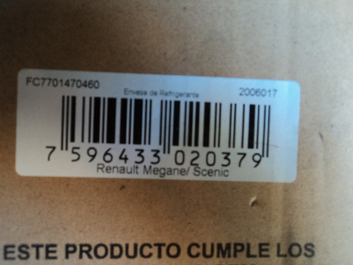 Envase Reservorio Agua Renault Logan Symbol Clio Scenic