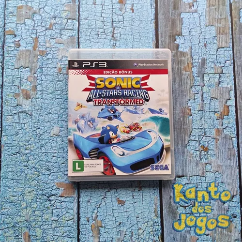 Jogo Sonic e All-Stars Racing Transformed - PS3