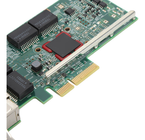 Placa De Rede Pci Express Pcie X4 Bcm5719 Quad Port Gigabit