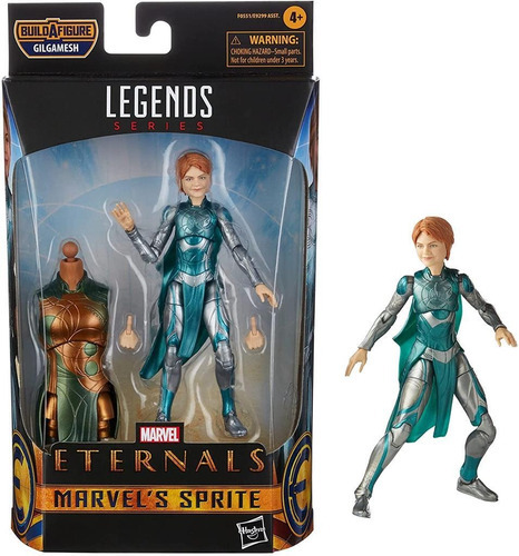 Boneco Marvel Legends Build A Figure Eternals Sprite E9299