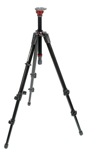 Manfrotto 755xb Meve - Tripé de alumínio com nivelador. Cor: Preto