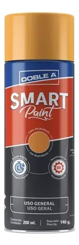 Pintura En Aerosol Smart Paint Doblea 350ml X 3 Unid = Color Naranja Brillante