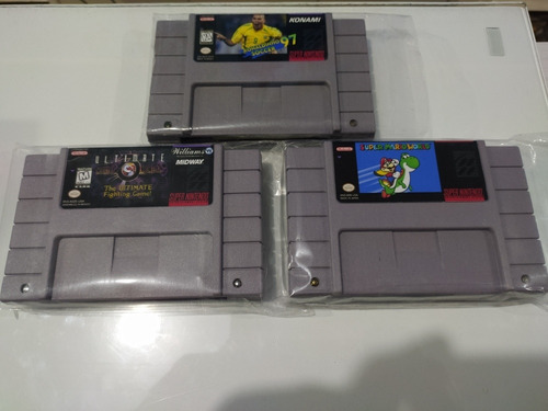 Combo Jogos De Super Nintendo......