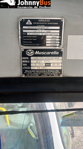 Ônibus Agrale Masca Granmidi 2008 - Johnnybus -