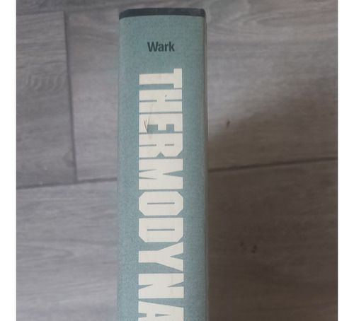 Mc Graw Hill Thermodinamics Kenneth Wark, Jr 5th Edition (Usado)