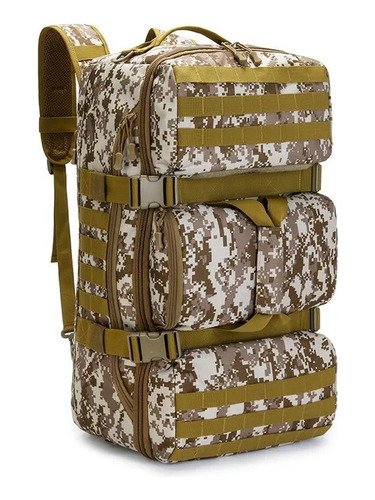 Bolso Mochila Tactico Militar Molle 60 Litros