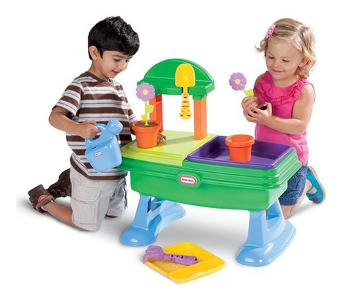 Little Tikes Garden Table Juego De Mesa Jardín Niños