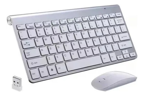 Teclado Mouse Inalámbrico Weibo Wb8066 Windows Mac Ios