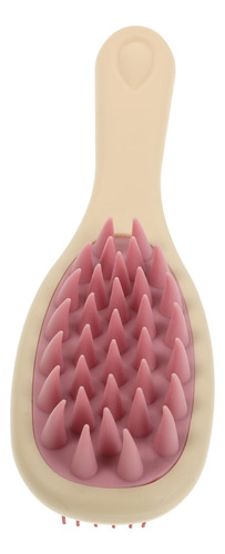 Peine De Champú Con Mango De Silicona Depurador