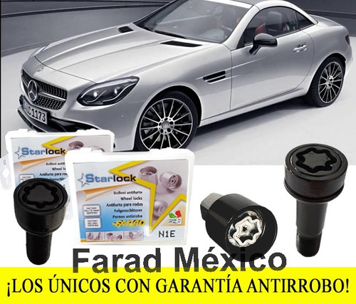 Tuercas Seguridad Mercedes Clase Slc 180