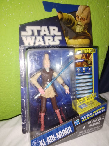 Star Wars The Clone Wars Ki Adi Mundi Jedi Master! (Usado)