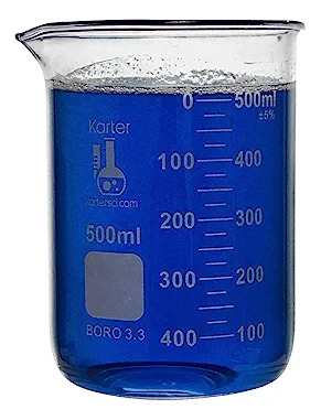 Vasos De Precipitado Con Graduación 500ml Karter Scientifi