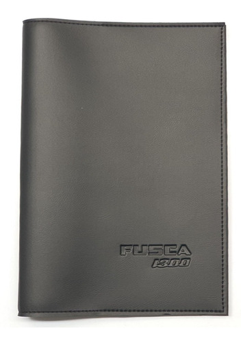 Capa Porta Manual Porta Doc Couro Pu Fusca Antigo