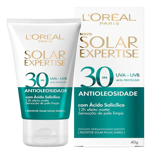 Protetor Solar Expertise Antioleosidade Sem Cor Fps30 Loréal