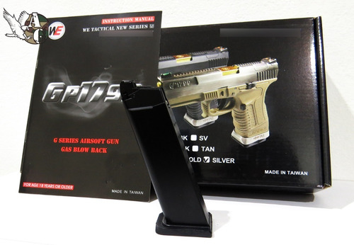 Imagen 2 de 4 de Pistola Airsoft Gp1799 T5 Full Metal We