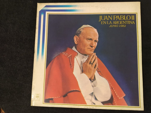 Vinilo Juan Pablo Ii En Argentina Junio 1982    Supercultura