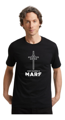 Remera Thirty Seconds To Mars - Algodón - Unisex - Diseño N3
