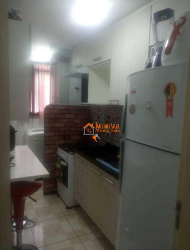 Imagem 4 de 14 de Apartamento Com 2 Dormitórios À Venda, 44 M² Por R$ 185.000,00 - Cidade Parque Brasília - Guarulhos/sp - Ap3055