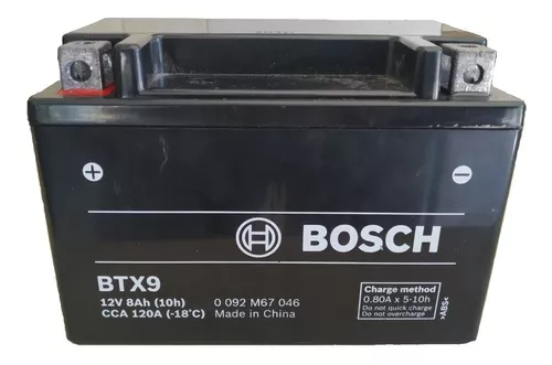 Batería de moto 12V 8AH BS Battery - BTX9 - Precio: 38,96 € - Megataller