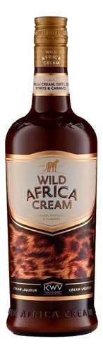Licor Wild Africa Cream 750ml  Bebida Caramelo Y Crema 