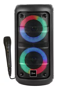 Parlante Mlab Colorfeel Bass 9101 Bluetooth Karaoke Negro
