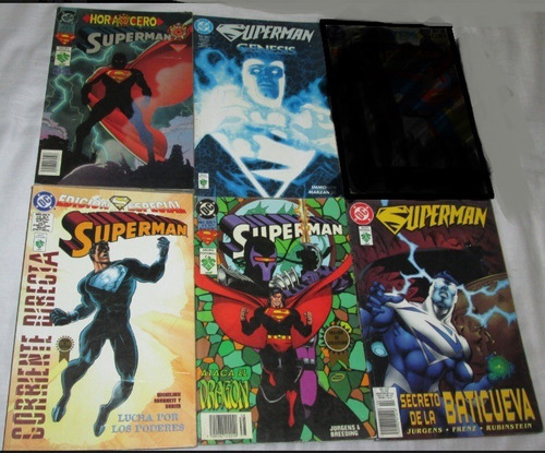 Lote 5 Tomos Superman ( Español ) Editorial Vid - Hora Cero (Usado)