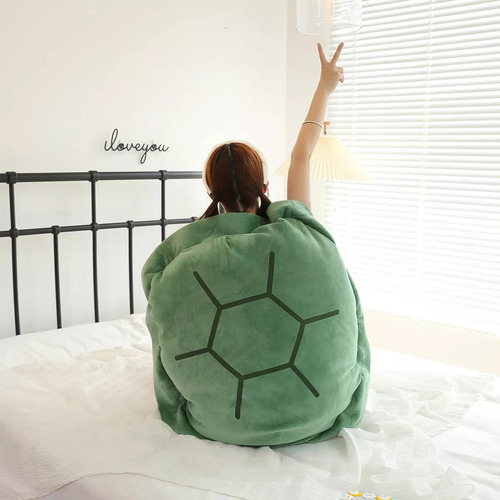 Saco De Dormir De Peluche Con Forma De Concha De Tortuga, 80