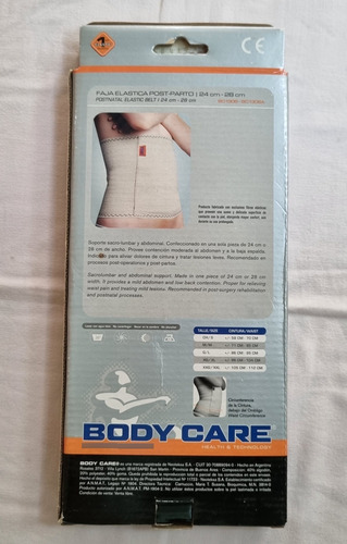 Faja Lumbar Y Postnatal. Casi Sin Uso, En Su Caja! L (Usado)
