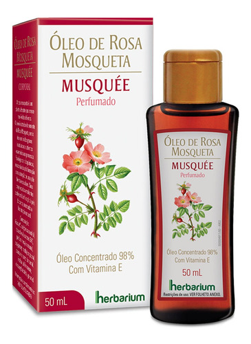 Óleo De Rosa Mosqueta - Musquée Perfumado - Herbarium - 50ml