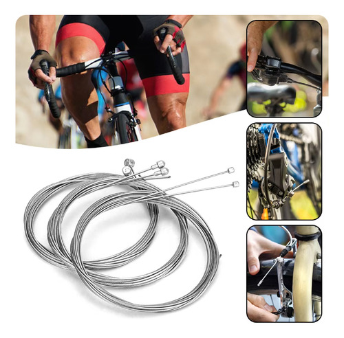 Cabo De Freio Bicicleta Aro 29/26 1,90mt Para V-break/disco