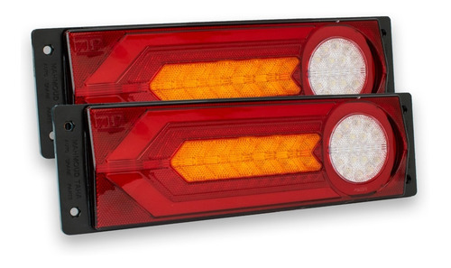 Imagen 1 de 5 de Plafon Calavera Estaca 65 Led Gel Rectangular Flecha 12v Par